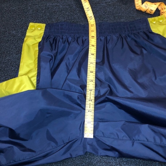 Nike Green & Blue Tear Away Track Pants Size Large - Picture 7 of 8